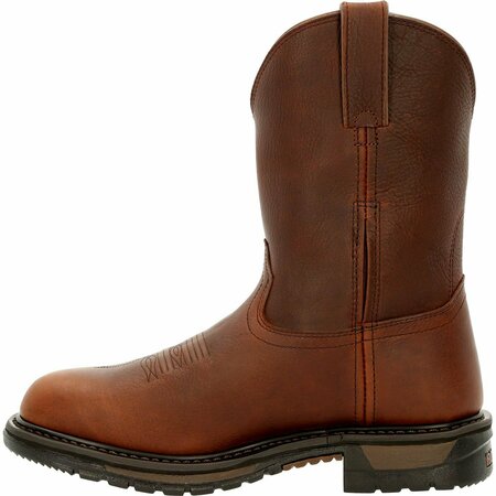 Rocky Original Ride FLX Unlined Western Boot, BROWN, M, Size 15 RKW0349